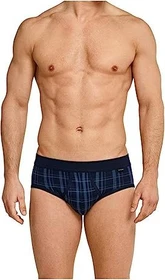 Schiesser Original Classics Feinripp mit Eingriff 2er Pack Slip schwarz (Herren)