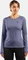 Odlo X-Alp Performance Wool 115 Laufshirt langarm skipper blue melange (Damen) Vorschaubild