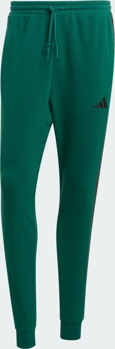 adidas Essentials 3-Streifen French Terry Trainingshose lang collegiate green/black (Herren)