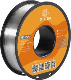Geeetech HS-PLA, transparent, Spule, 1.75mm, 1.00kg