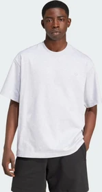 adidas Premium Essentials T-Shirt kurzarm light grey heather (Herren)