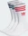 adidas Mid Cut Crew Socken white/night indigo, 3 Paare (IL5026)