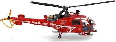 Herpa Sécurité Civile Sud Aviation SA 316 Alouette III GHSC Base Chamonix / Musée de l'Air et de l'Espace