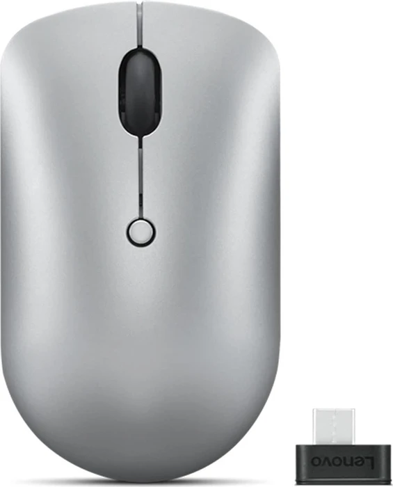 Lenovo 540 USB-C Wireless Compact Mouse Cloud Grey, USB