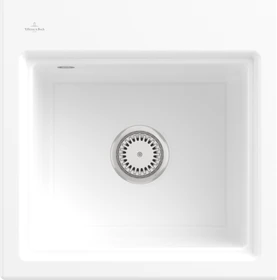 Villeroy & Boch Subway Style 50 S Einbau Becken mittig weiß alpin