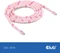 Club 3D USB-C Perlenkabel, 480Mb/s, 60W PD, USB-C 2.0 Stecker auf USB-C 2.0 Stecker, 2m, rosa Vorschaubild