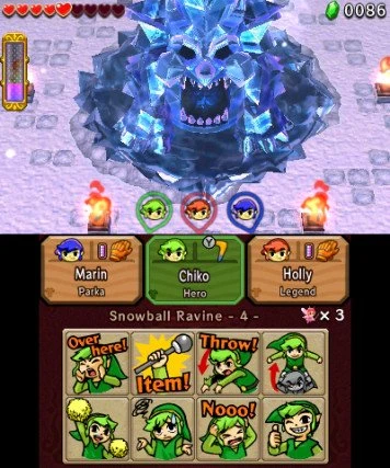 The Legend of Zelda: Tri Force Heroes (3DS)