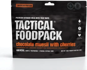 Tactical Foodpack Schokoladenmüsli mit Kirschen 468kcal