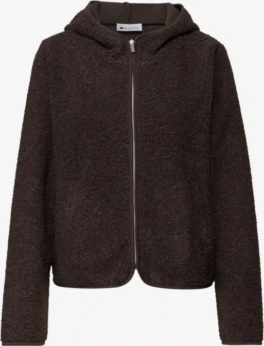 Street One Teddy Kapuzen Jacke molten earth (Damen)