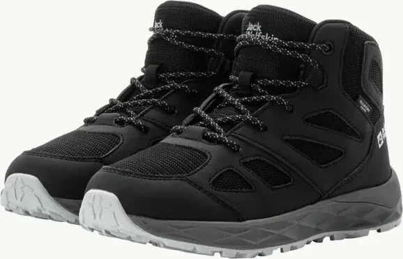 Jack Wolfskin Woodland 2 Texapore Mid phantom (Junior)