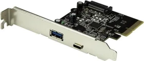 StarTech USB-Controller, 1x USB-C 3.1, 1x USB-A 3.1, PCIe 2.0 x4