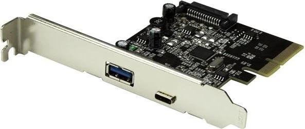 StarTech USB-Controller, 1x USB-C 3.1, 1x USB-A 3.1, PCIe 2.0 x4