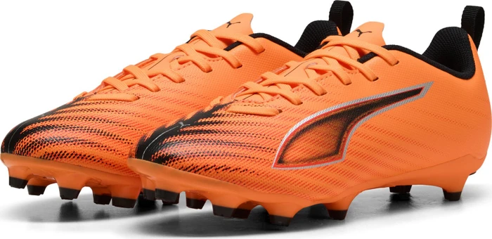 Puma Ultra 5 Play FG/AG heat fire/puma black/glowing red (Junior)