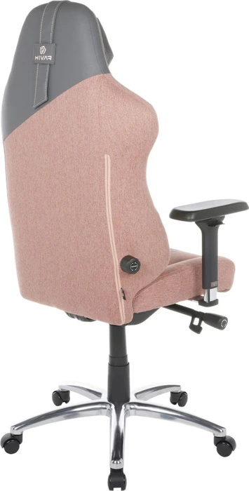 Hivar Skylar Gamingstuhl, Rose Silver