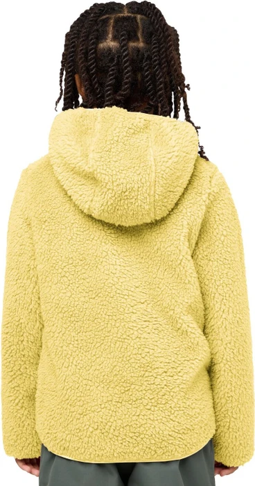 Jack Wolfskin Ice Curl Hood Jacke lemon ice (Junior)