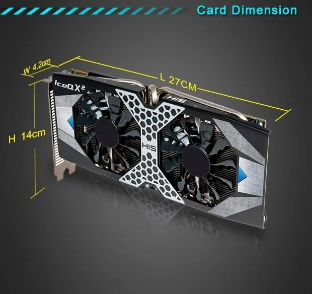 HIS Radeon R9 380 IceQ X² OC, 4GB GDDR5, 2x DVI, HDMI, DP