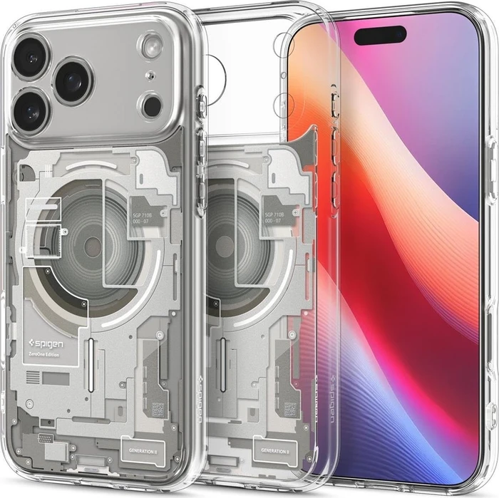 Spigen Ultra Hybrid Zero One (MagFit) für Apple iPhone 17 Pro Max natural titanium