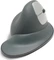 Goldtouch Semi-Vertical Wireless Mouse schwarz/silber, Rechtshänder, Medium, USB Vorschaubild