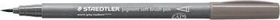 Staedtler pigment soft brush pen 372 warmgrau medium