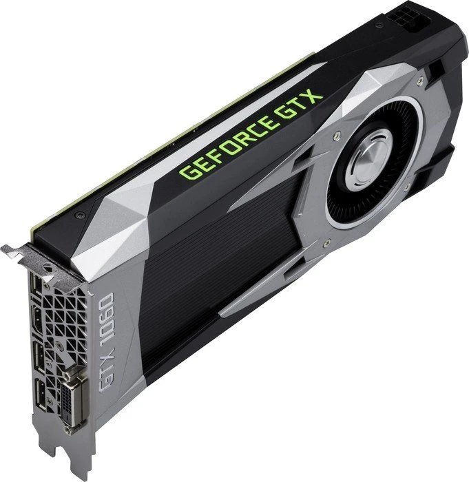NVIDIA GeForce GTX 1060 Founders Edition, 6GB GDDR5, DVI, HDMI, 3x DP