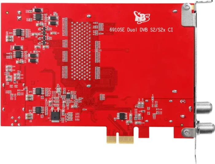 TBS DVB-S2X Doppel-Tuner mit CI, PCIe x1