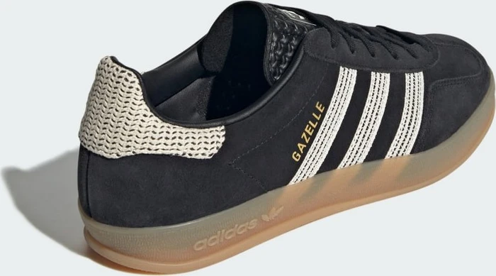 adidas Gazelle Indoor core black/wonder white/gum (Damen)