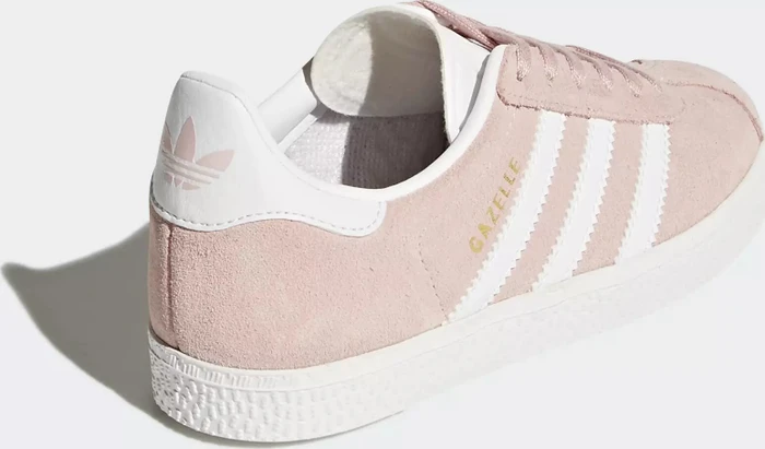 adidas Gazelle icey pink/cloud white/gold metallic (Junior)