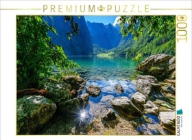 Calvendo Obersee mit Fischunkelalm in der Ferne