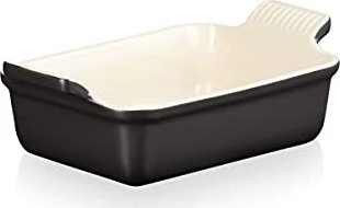 Le Creuset Auflaufform Tradition rechteckig 24.7x15.1cm 1.1l schwarz matt