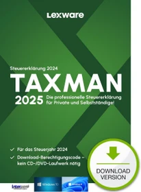 Lexware Taxman 2025, ESD (deutsch) (PC) (08832-2020)