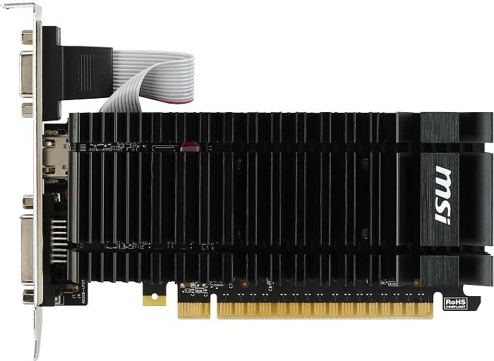 MSI GeForce GT 720, N720-1GD5HLP, 1GB GDDR5, VGA, DVI, HDMI