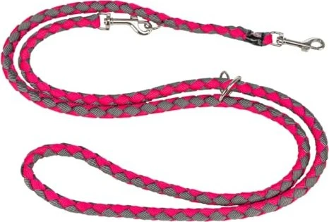 Trixie Cavo Verlängerungsleine, L-XL, 2m, Fuchsia/Grafit