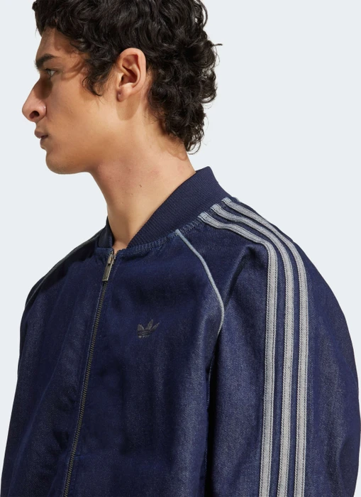adidas SST Adicolor Loose Stone Jeansjacke indigo denim (Herren)