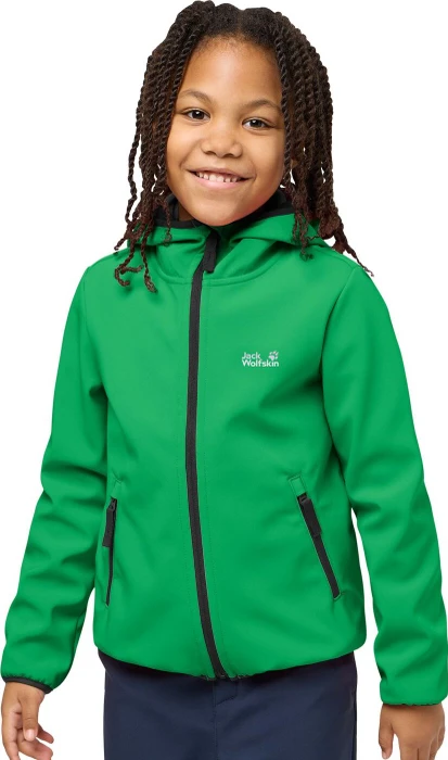 Jack Wolfskin Fourwinds Funktionsjacke mystic green (Junior)