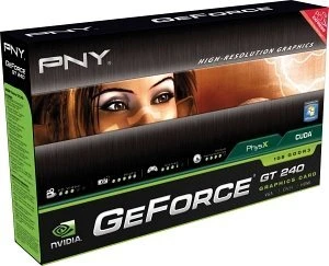 PNY Verto GeForce GT 240, 1GB DDR3, VGA, DVI, HDMI