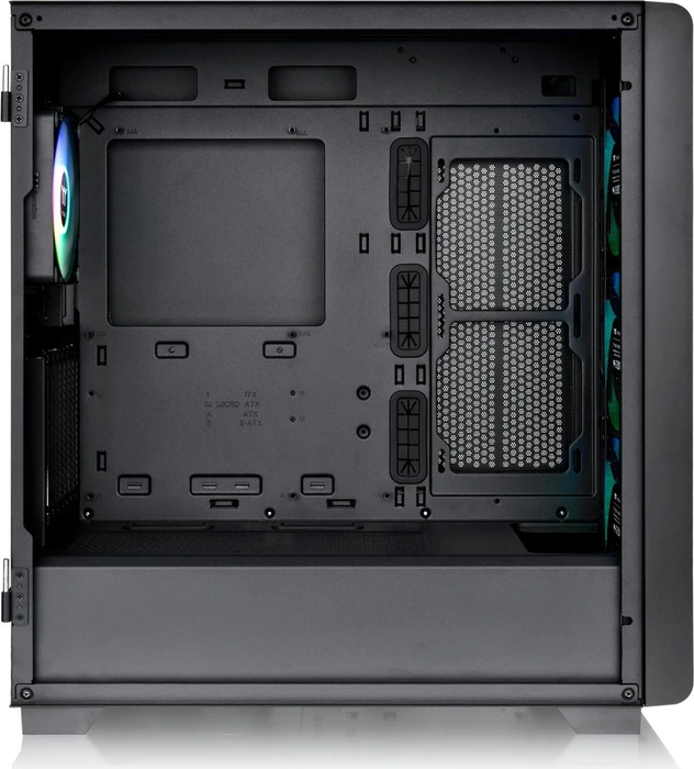 Thermaltake S250 ARGB, schwarz, Glasfenster
