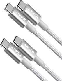 Anker USB-C Kabel, 60W, USB-C [Stecker] auf USB-C [Stecker], weiß, 1m (B8752041)