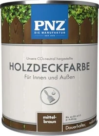 PNZ Holzdeckfarbe mittelbraun, 2.5l