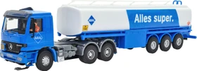 Viessmann - Spur H0 - CarMotion - MB ACTROS 3-achs Zugmaschine mit ARAL Tankauflieger