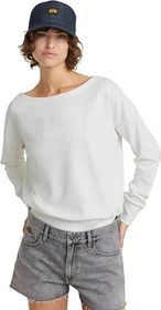 G-Star Boat Neck Loose Sweatshirt light chalk (Damen)