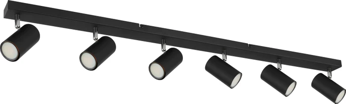 Globo Robby Spot 6-flammig schwarz