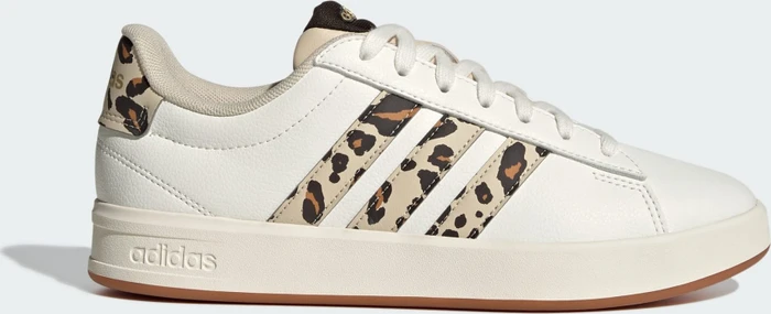 adidas Grand Court 3.0 crystal linen/aurora coffee/matte gold (Damen)