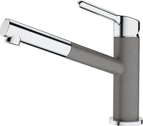 Franke Orbit Zugauslauf chrom/steingrau