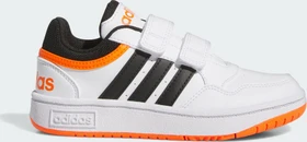 adidas Hoops cloud white/core black/impact orange (Junior)