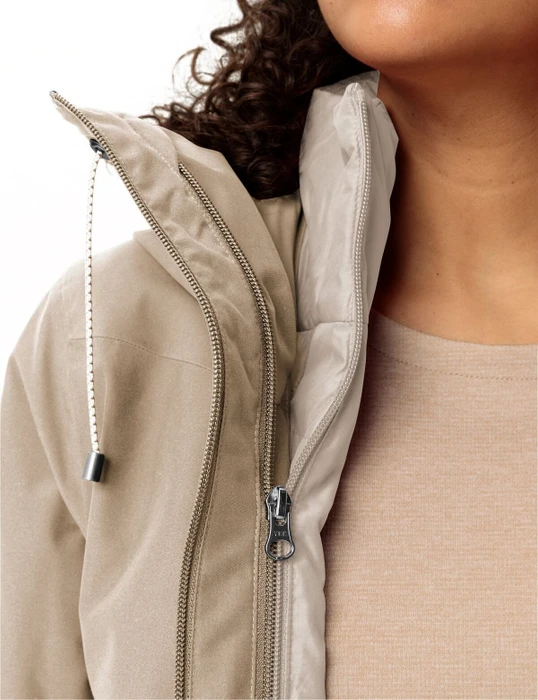Vaude Mineo 3in1 Funktionsjacke linen (Damen)