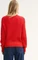 Tom Tailor Strickpullover mit leichten Ballonärmeln Strickpullover scarlet red (Damen) Vorschaubild
