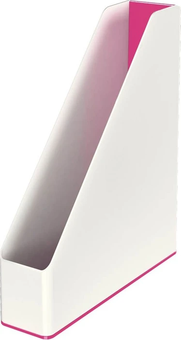 Leitz WOW Duo Colour Stehsammler, A4, weiß/pink (53621023)