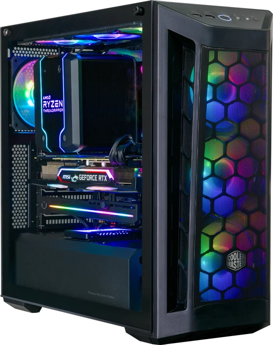Cooler Master MasterBox MB511 ARGB, Glasfenster
