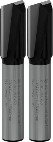 Bosch Professional HM Nutfräser, (D)10x20x51mm, 1 Stück