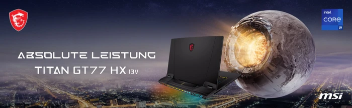 MSI Titan GT77 HX 13VH-045, Core Black, Core i9-13980HX, 64GB RAM, 2TB SSD, GeForce RTX 4080, DE